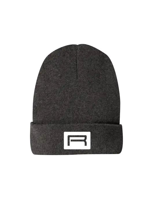 Recycled Charcoal Heather Beanie w/Richard Group Icon Logo