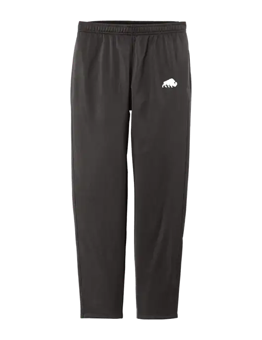 Womens Tricot Very Dark Grey Track Jogger w/Richard Group Bison Logo