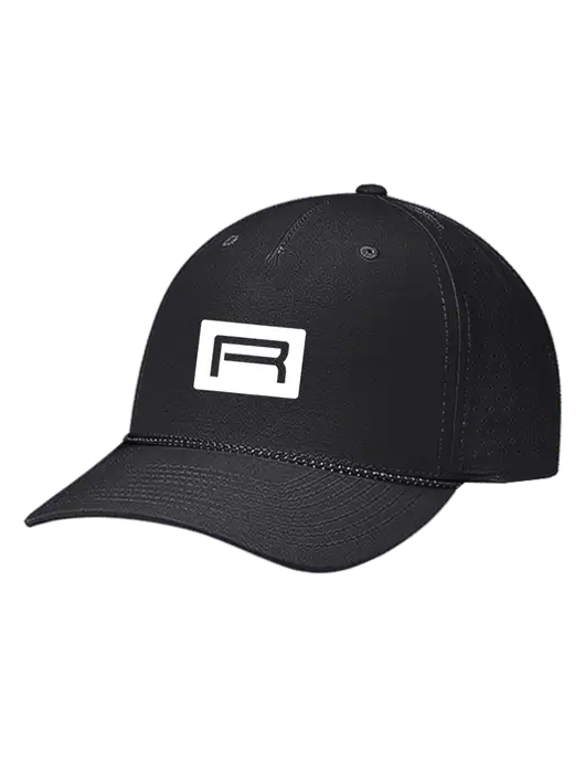Richardson Laser Perf Performance Black/Black-Grey Rope Cap w/Richard Group Icon Logo