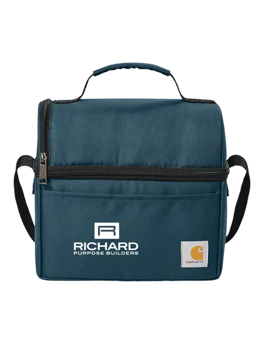 Carhartt Light Navy Lunch 6-Can Cooler w/Richard Group Logo