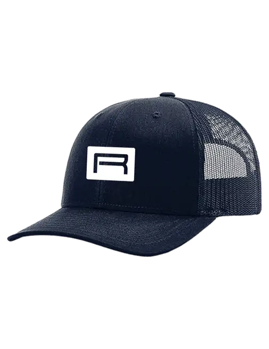Richardson 112+ R-Flex Dark Navy Trucker Cap w/Dark Navy Mesh w/Richard Group Icon Logo
